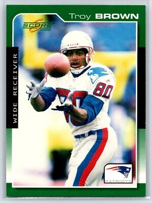 2000 Score Troy Brown New England Patriots #122 - Image 1 of 2