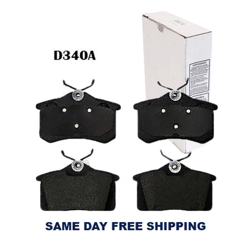 BCD340A Ceramic Rear Brake Pad For Audi A4, Volkswagen Golf, Jetta, New Beetle - Image 1 of 3