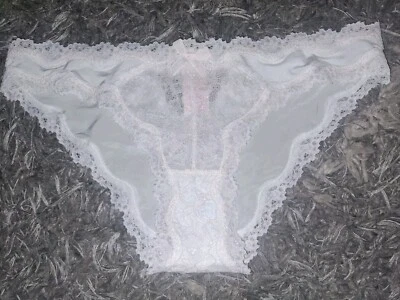 Panty Cheekini con ribete de encaje VS 2015 NUEVO XS blanco Foto 1 de 4