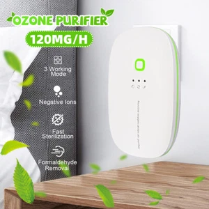 Plug-In Luftreiniger Deodorizer Negativ Ionen Deodorant Ozon Geruch Reiniger - Bild 1 von 8