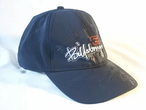 Billabong Hat Navy w/Red Wave Blue Splash Graphic Strapback Stretch Baseball Cap - Picture 1 of 7