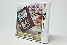 Crosswords Plus - Nintendo 3DS - Word Search/Puzzle Game - NEW/Sealed 