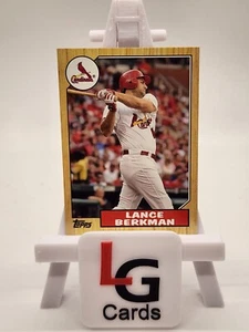 2012 Topps - 1987 Topps Minis #TM-19 Lance Berkman - Picture 1 of 2