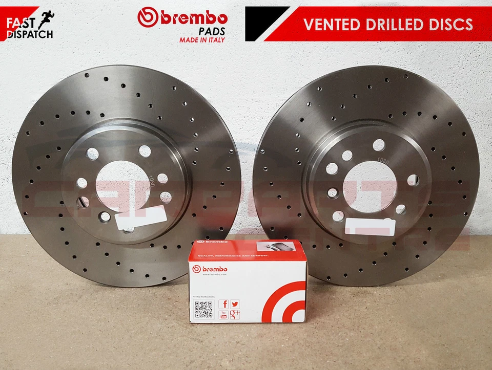 DISCOS DE FRENO DELANTEROS RENDIMIENTO TURBO PARA MAZDA 3 BK BL 2.3 MPS PASTILLAS BREMBO 320mm Foto 1 de 1