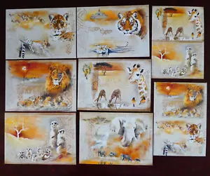 Pollyanna Pickerings's World Wildlife - 8 Sheet Sample - Size 6" x 4" - Picture 1 of 2