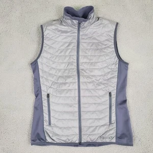 Marmot Variant Puffer Vest Mens Large Gray Strim/Steel Onyx - Picture 1 of 13