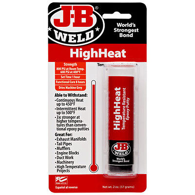 JB Weld 8297 High Heat Epoxy Putty Stick • 8.35$