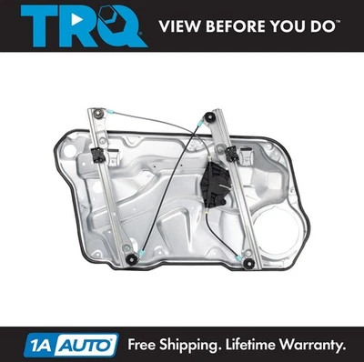 TRQ Front Right Window Regulator For 1999-2010 Volkswagen Golf 1999-2005 Jetta - Изображение 1 из 4
