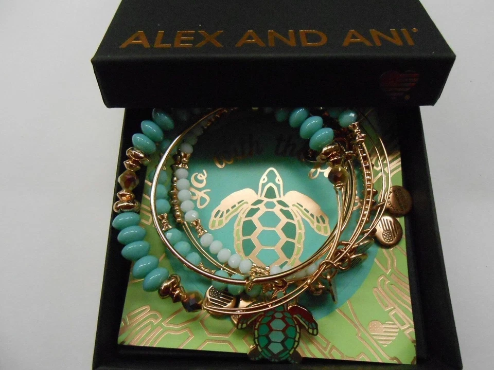 Alex and Ani - Color Infusion Go With The Flow Bracelet Set of 5