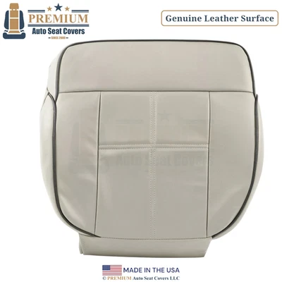 2006-2008 Fits Lincoln Mark LT Genuine Leather OEM Replacement Seat Cover Tan - Image 1 of 4