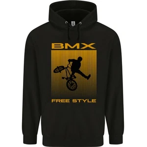 BMX Freestyle Cycling Bicycle Bike Childrens Kids Hoodie - Picture 1 of 39