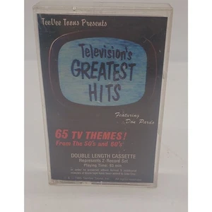 VINTAGE TELEVISIONS GREATEST HITS CASSETTE TAPE TEEVEE TUNES PRESENTS - Imagen 1 de 3