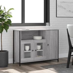 Aparador Armario Auxiliar Mueble para Salón Pasillo Madera de Ingeniería vidaXL - Imagen 1 de 65