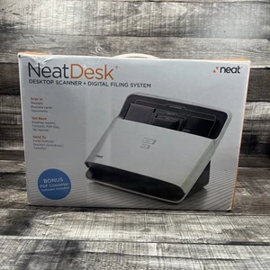 Neat Desk Pass-Through Scanner White Home Office Edition Brand New Free Shipping - Picture 1 of 5