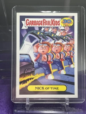 Garbage Pail Kids 2015 30th Anniversary 80's Spoof 1B Nick of Time - Image 1 of 2