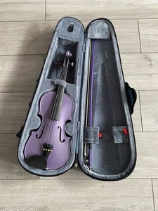 Stentor Harlequin 1/2 size violin - Purple - Picture 1 of 15