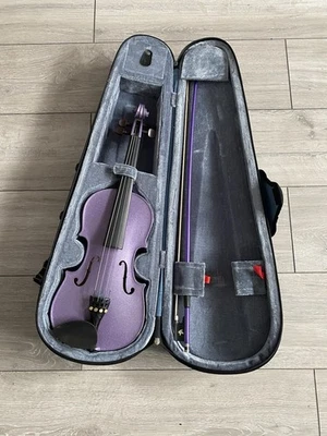 Stentor Harlequin 1/2 size violin - Purple - Image 1 of 4