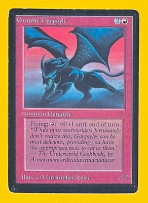 MTG GRANITE GARGOYLE Beta (OldManMTG 012-547) - Image 1 of 4
