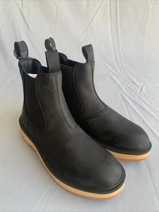 Sorel Women's Hi-Line Chelsea Boots, Black, Elk, Size 10 - Picture 1 of 5