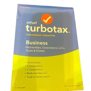 Intuit TurboTax Business 2018 Federal Return E-file Partnership LLC Trust Estate - Picture 1 of 6