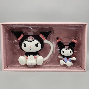 Hello Kitty & Friends Kuromi Mug & Figurine Set Blue Sky Sanrio Ceramic - Picture 1 of 16