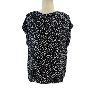 Blusa negra Express para mujer con estrellas a lunares talla pequeña - Imagen 1 de 9