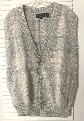 BL-13 | Colete cardigã feminino Tony Lambert malha sem mangas (frete grátis) - Imagem 1 de 4