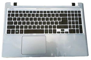 BRAND NEW ACER ASPIRE V5-551 V5-551G PALMREST WITH KEYBOARD UK WITH BACKLIGHT - Zdjęcie 1 z 2