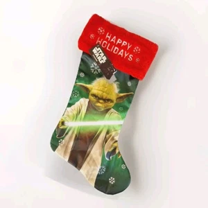Star Wars Yoda Weihnachtsstrumpf Happy Holidays 18 Zoll Lucas Films Ruz 2017 - Bild 1 von 8