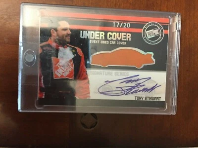 TONY STEWART 2007 PRESS PASS UNDER COVER AUTO /20 - Image 1 of 2