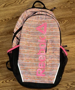 Reebok Backpack, Laptop, Book, School, Travel, Adult, Teen, Pockets Multicolor - Picture 1 of 7