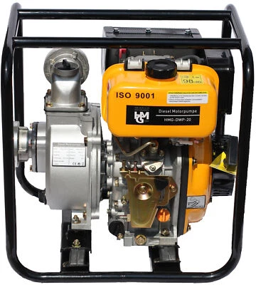 Diesel Motorpumpe HMG-DWP-20 Kreiselpumpe Schmutzwasserpumpe Storz-C Bootspumpe