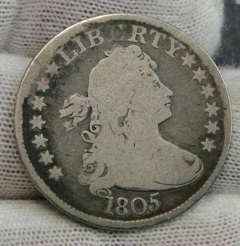 1805 Draped Bust Quarter Cover