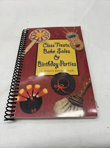 Vintage Cookbook Spiral Class Treats Bake Sales Birthday Parties Kid Fun Recipes - Foto 1 di 8