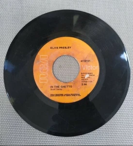 Elvis Presley "Any Day Now / In The Ghetto" -  7" Vinyl 45 RPM RCA Records  - Foto 1 di 5