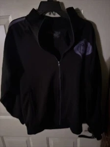 Chaqueta de pista Transformers Decepticon Cobra 2007 Hasbro negra y púrpura - Imagen 1 de 2