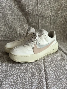 Size 6 - Nike Air Force 1 PLT.AF.ORM Photon Dust W - Picture 1 of 5