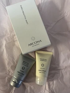 Arcona Cranberry Gommage esfoliante e detergente da viaggio 1 fl oz 30 ml nuovo - Foto 1 di 11