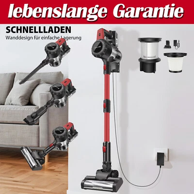 DAYPLUS 20000Pa/2000W Staubsauger Akku Handstaubsauger kabellos 6-in-1 mit Wischfunktion