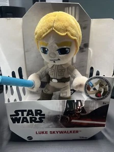 Peluche sable de luz iluminado Star Wars Luke Sky Walker *NUEVO* - Imagen 1 de 5