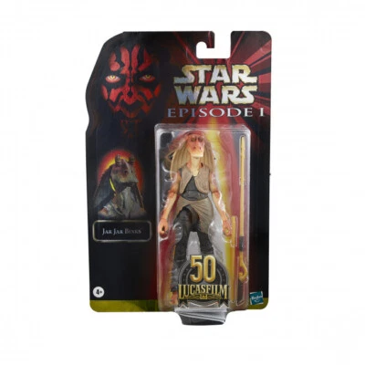 Star Wars Black Series 6" 50th Anniversary Lucasfilm Jar Jar Binks - image 1 of 2