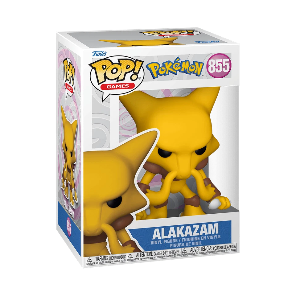 Funko Pop! Vinyl: Pokémon - Alakazam #855