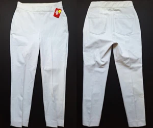 NEW Spanx On The Go Ankle Slim Straight Pant Ultimate Opacity White 20372R S - Picture 1 of 5