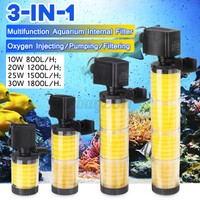 800-1800L/H Aquarium Tauchwasser Innenfilterpumpe Teich Aquariumfilter Pumpe