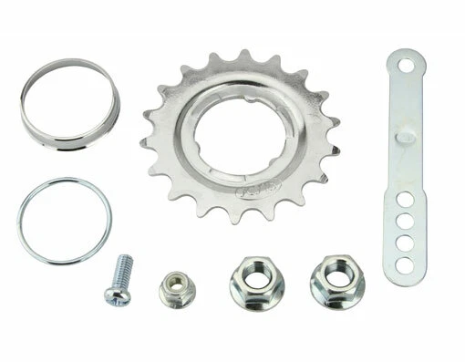 COASTER HUB TRIM KITS 18T CHROME SPROCKET COG CRUISER BIKE BICYCLE - Изображение 1 из 1