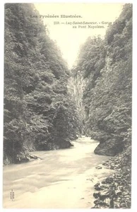 CPA 65 - 259. LUZ SAINT SAUVEUR - Gorge du Gave au Pont Napoleon - Picture 1 of 1