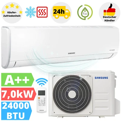 Samsung AR35 Split Klimaanlage 24000BTU Klimagerät Inverter Klima Heizen 7,0kW - Bild 1 von 4