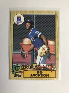 1987 Topps Baseball  #170 BO JACKSON RC Rookie Future Stars  - NM-MINT  2073