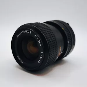 【Excellent+++++】Nikon Zoom Nikkor 35-70mm F3.5-4.8 Ai-s Ais MF Lens From JP - Picture 1 of 5