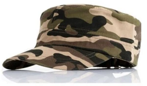 Militärmutz Kappe Camouflage Mütze Hut Kappe Armee Army - Picture 1 of 1